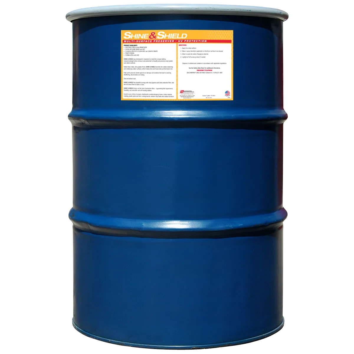 CorrosionX Shine Shield vinylpleje gummi 16 oz UV
