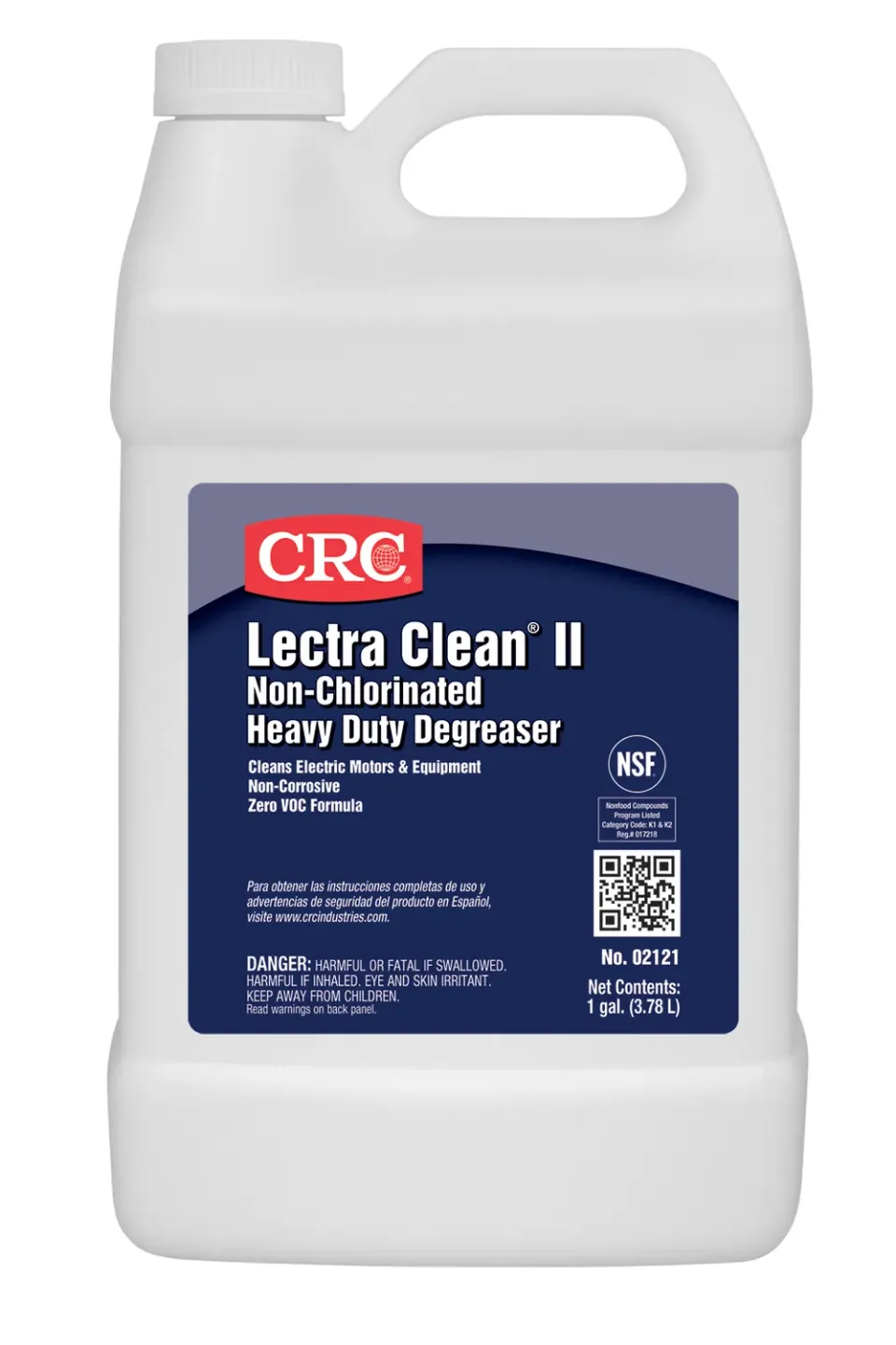 CRC Lectra Clean II affedter 1x3,78 L klorfri kraftig