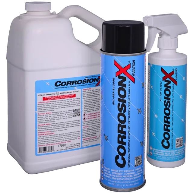 CorrosionX Aviation flyolie 16 oz aerosol korrosionsfilm