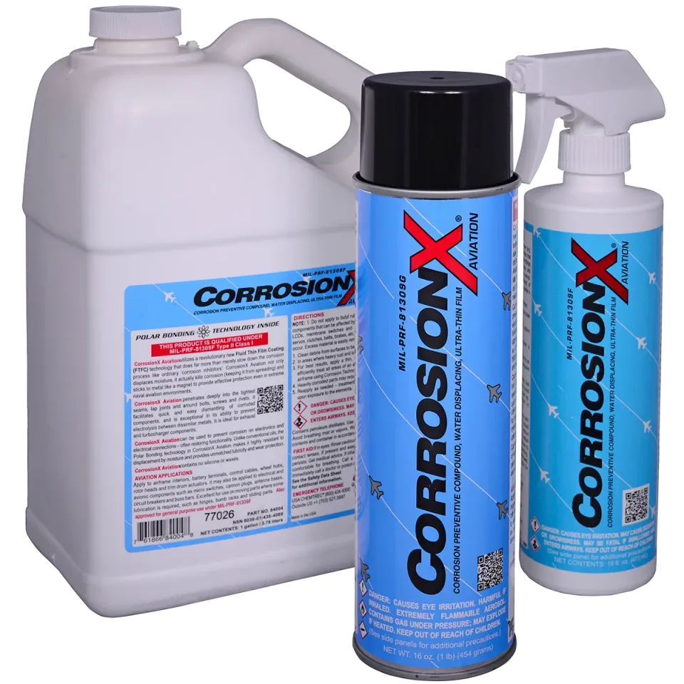CorrosionX Aviation korrosionsspray 16 oz aerosol MIL-PRF-81309