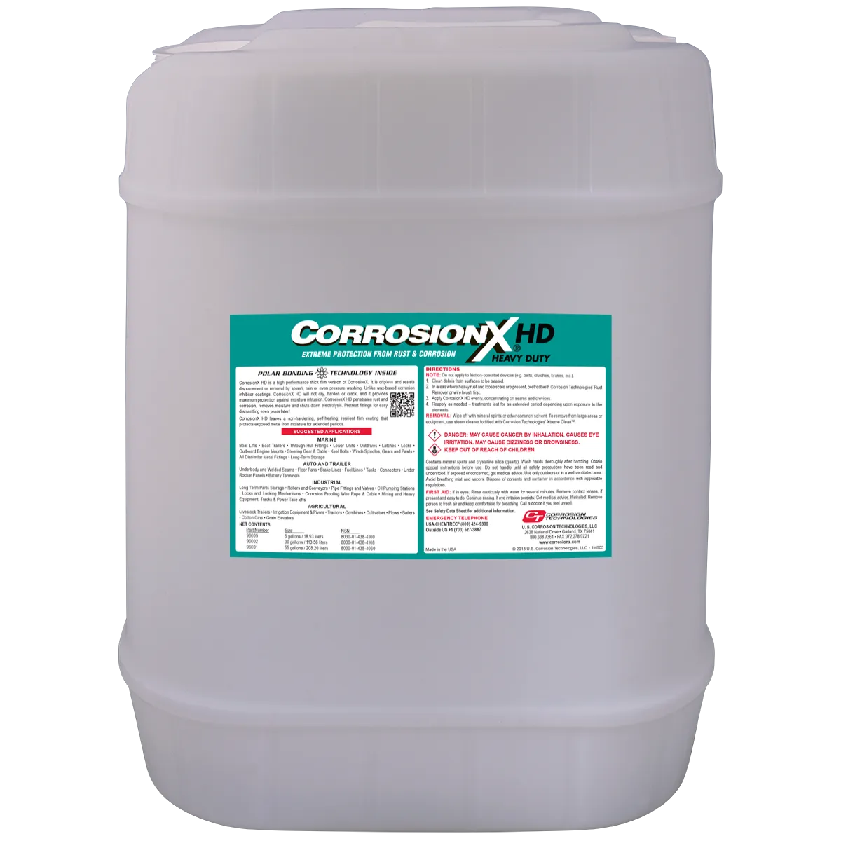 CorrosionX Heavy Duty rustbeskyttelse 12 oz sej film