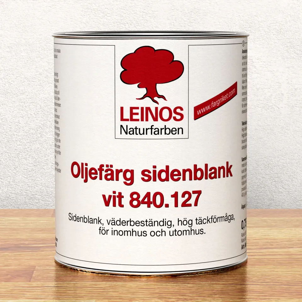 Färgriket 840 oliemaling silkeblank til træ og metal
