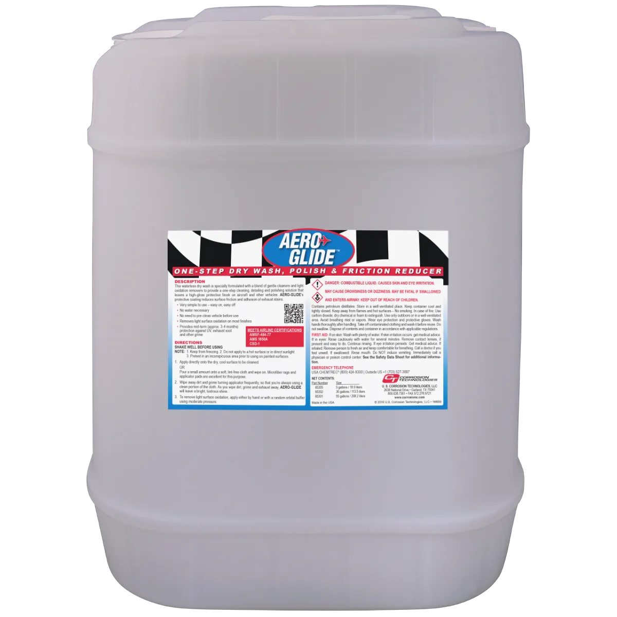 CorrosionX Aero-Glide polish uden vand 16 oz UV-beskyttelse