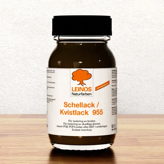 Färgriket Schellak Kvistlak 955 knastlak honninggul