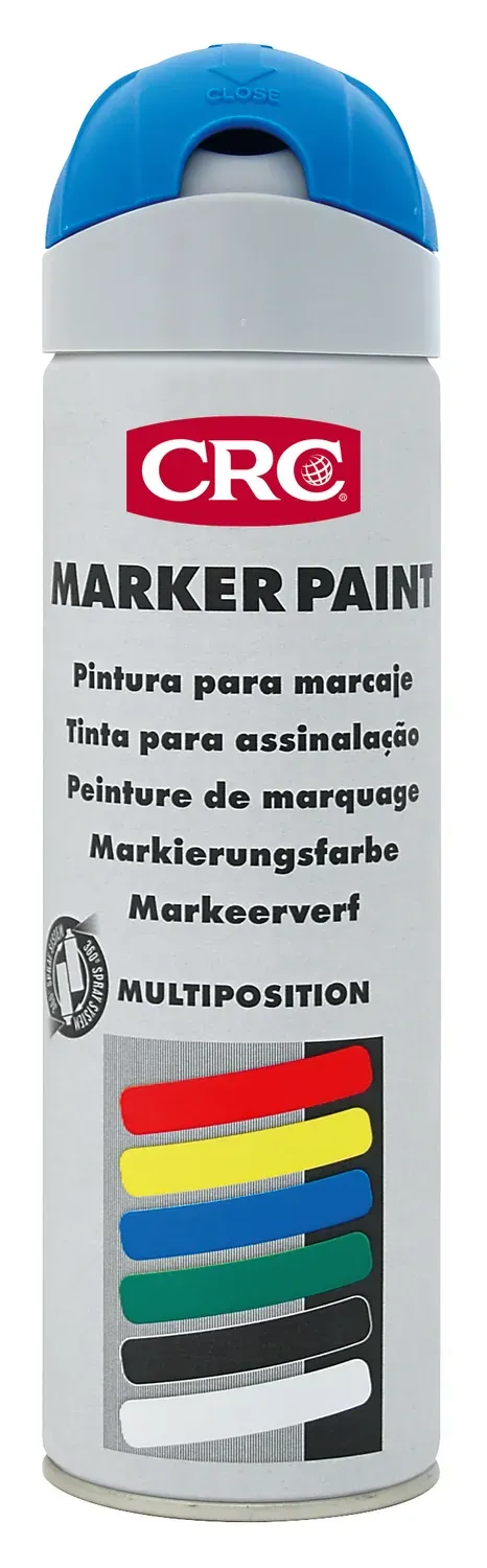 CRC Marker Paint markeringsmaling 12x500ml blå fluo