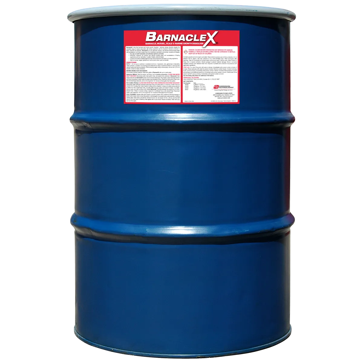 CorrosionX BarnacleX skrogrens 1 gallon kalkopløsende