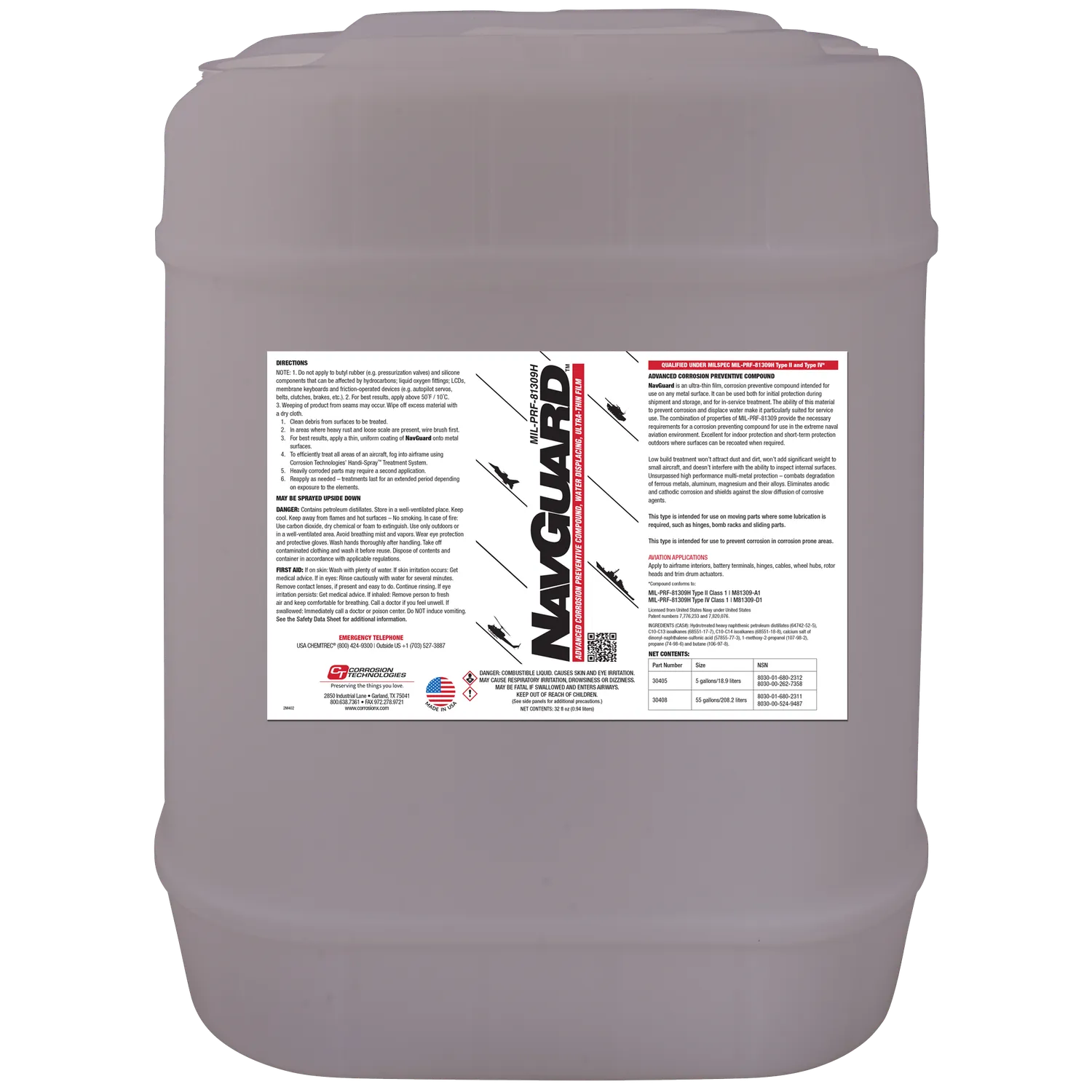 CorrosionX NavGuard rustbeskyttelse 16 oz aerosol langtidsholdbar