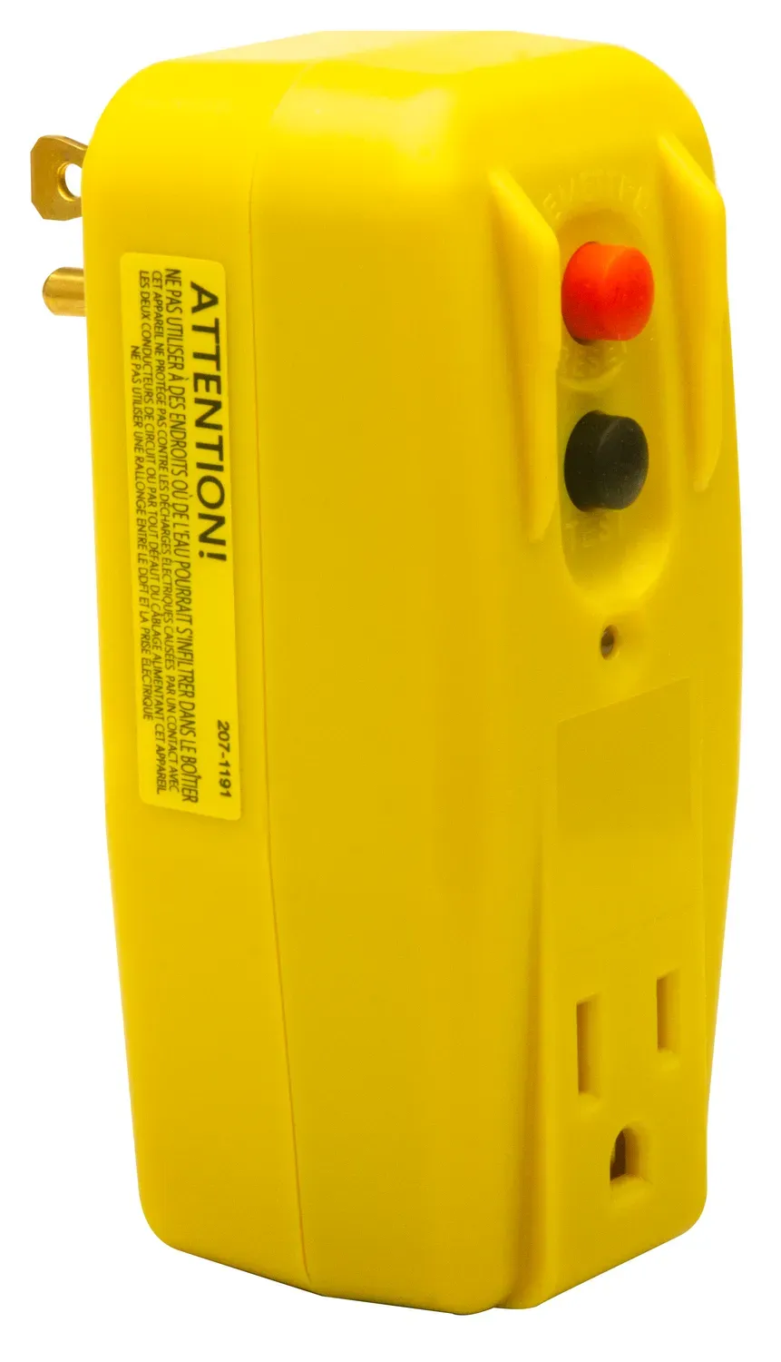 CRC SmartWasher GFCI adapter 110V gul singlestik