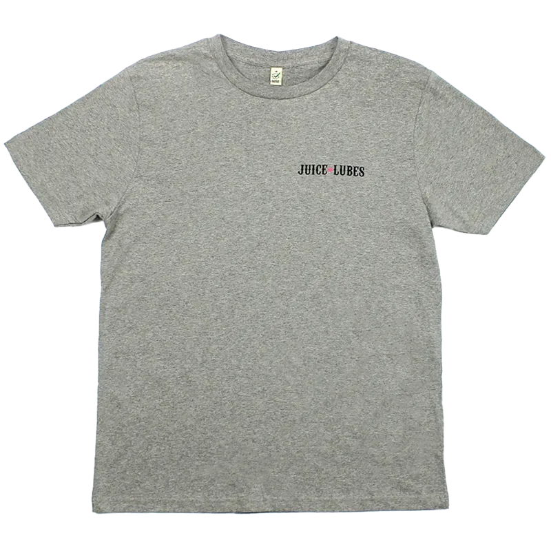 Juice Lubes Logo Tee grå t-shirt M klassisk fit