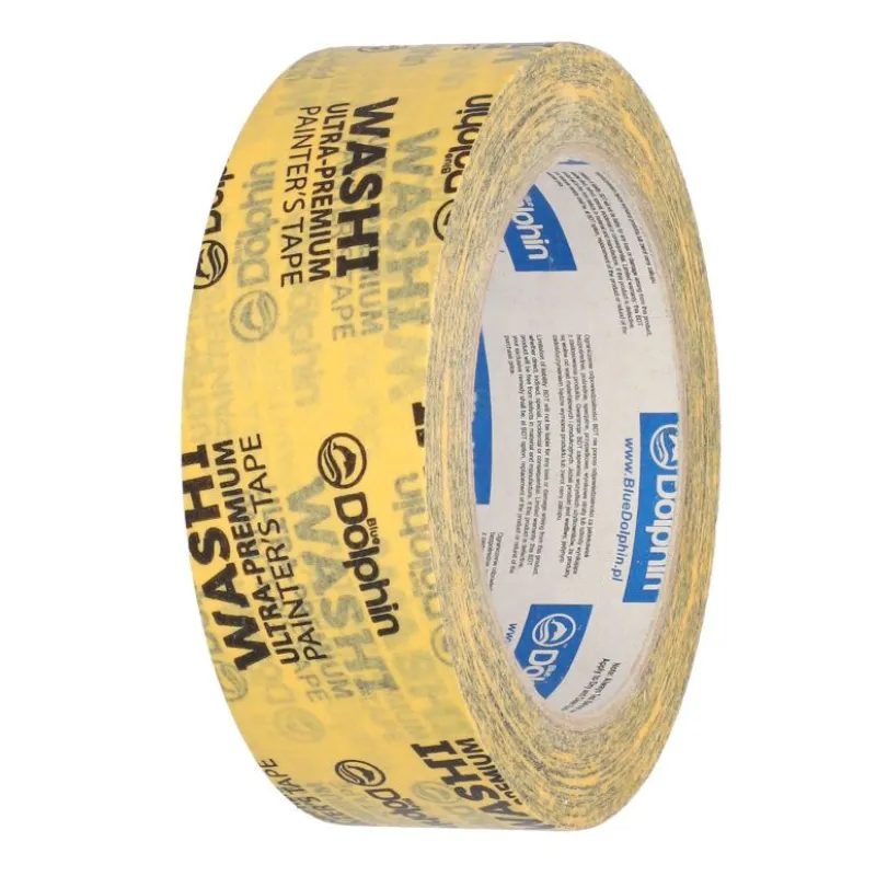 Blue Dolphin Washi malertape 29 mm x 50 m 2-pak skarp kant