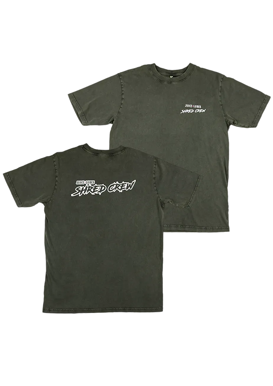 Juice Lubes Shred Crew Tee t-shirt faded grey