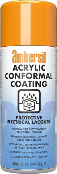 CRC AMB Acrylic Conformal Coating elektroniklak 12x400ml transparent