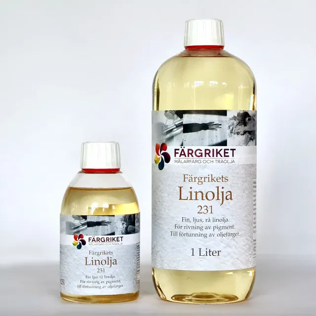 Färgriket Linolja 231 linolie ekstra fin renset