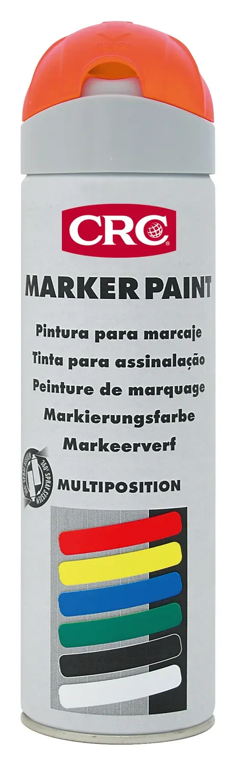 CRC Marker Paint mærkespray orange fluo 12x500 ml