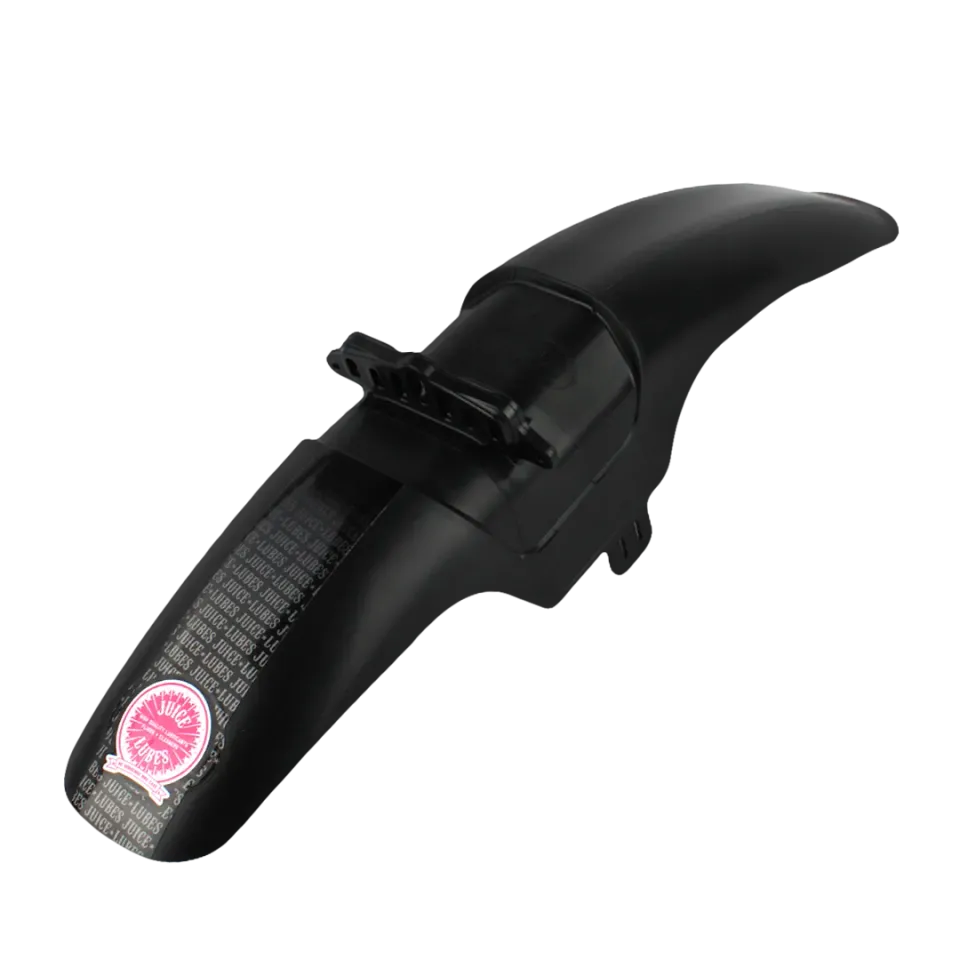 Juice Lubes Mudhugger Long EVO forskærm sort bolt-on