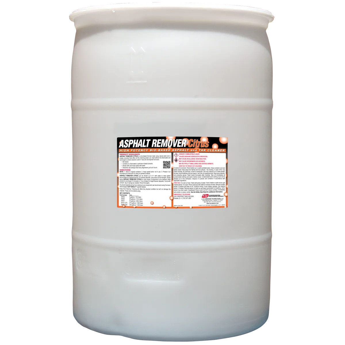CorrosionX Asphalt Remover Citrus asfaltfjerner 3,8 l