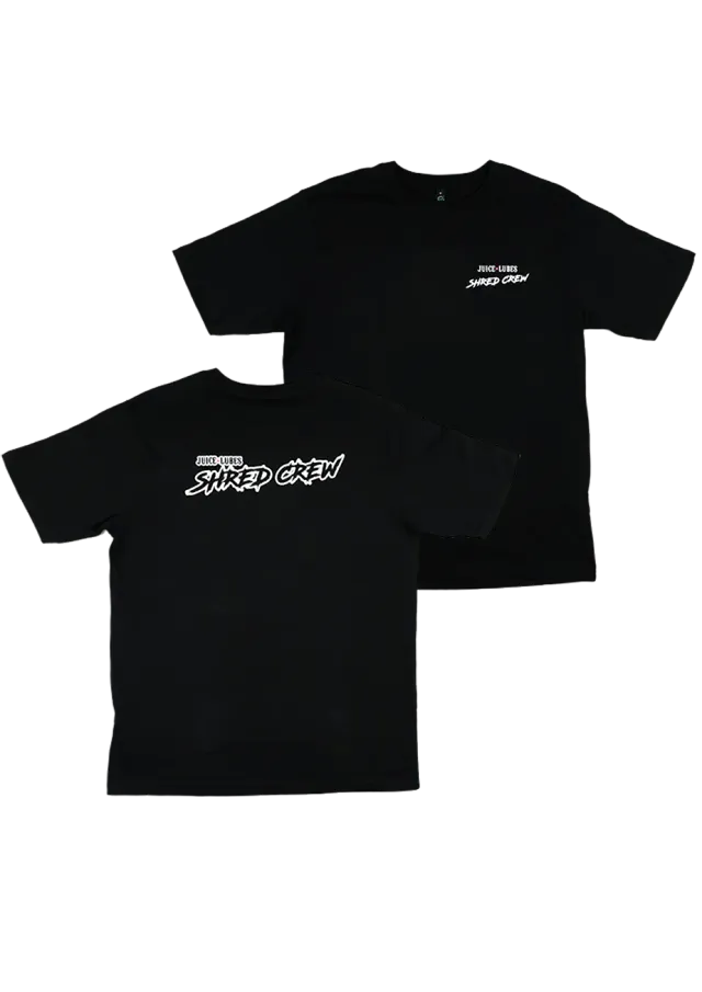 Juice Lubes Shred Crew Tee t-shirt sort kortærmet