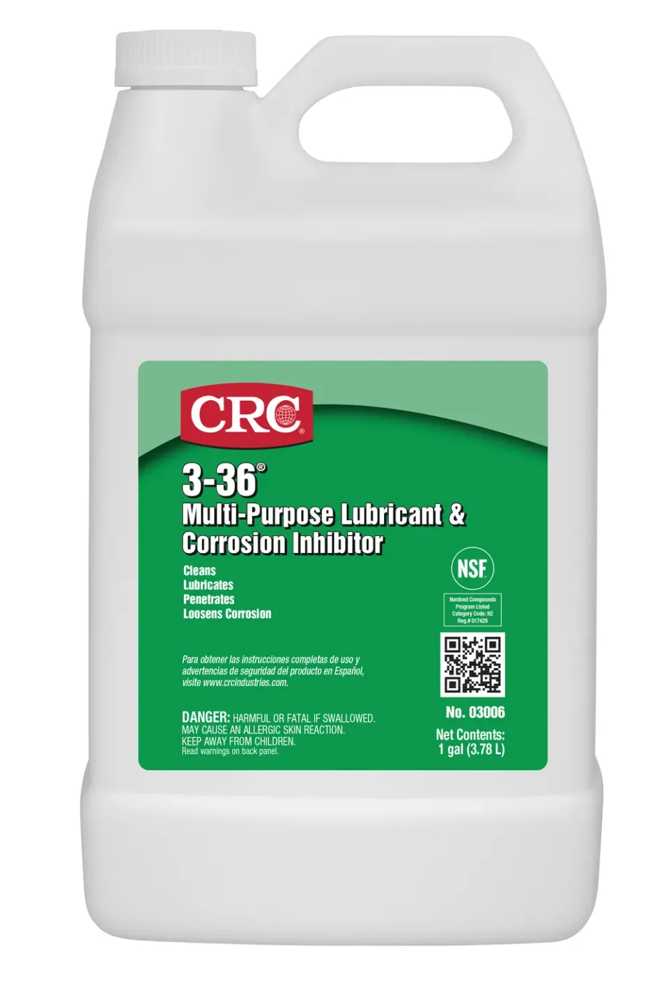 CRC 3-36 smøreolie korrosionsbeskyttelse 1x1gal