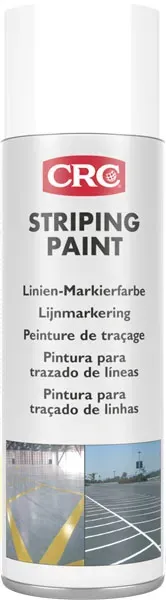 CRC Striping Paint stribemaling hvid 12x500ml slidstærk