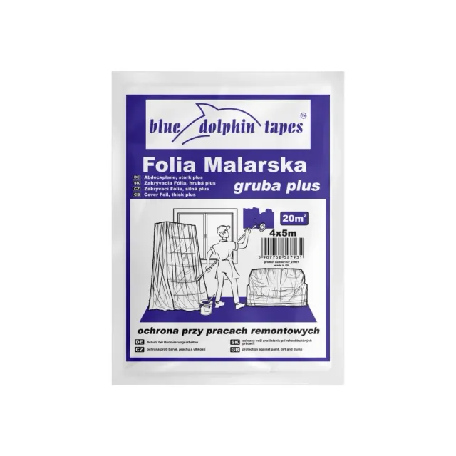 Blue Dolphin Gruba Plus afdækningsfolie ekstra tyk
