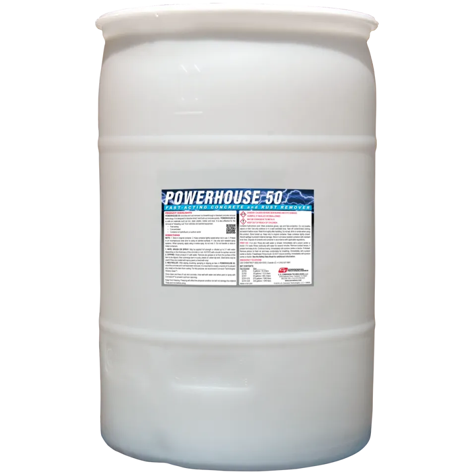 CorrosionX Powerhouse 50 betonfjerner kraftig syreblend