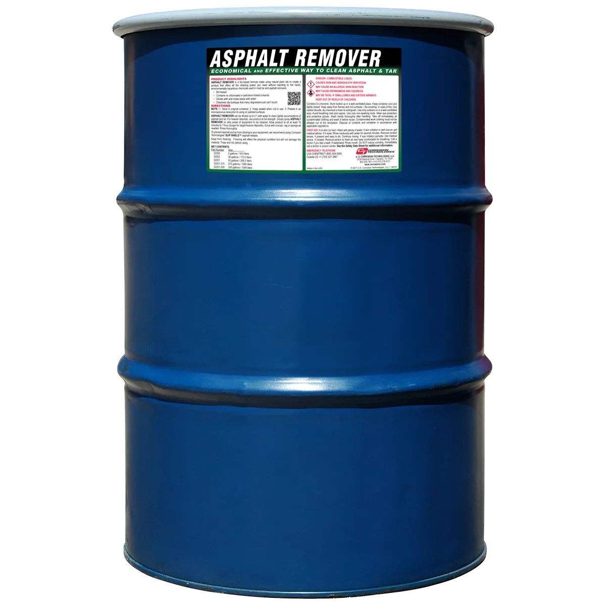 CorrosionX Asphalt Remover asfaltrens 1 gallon bio