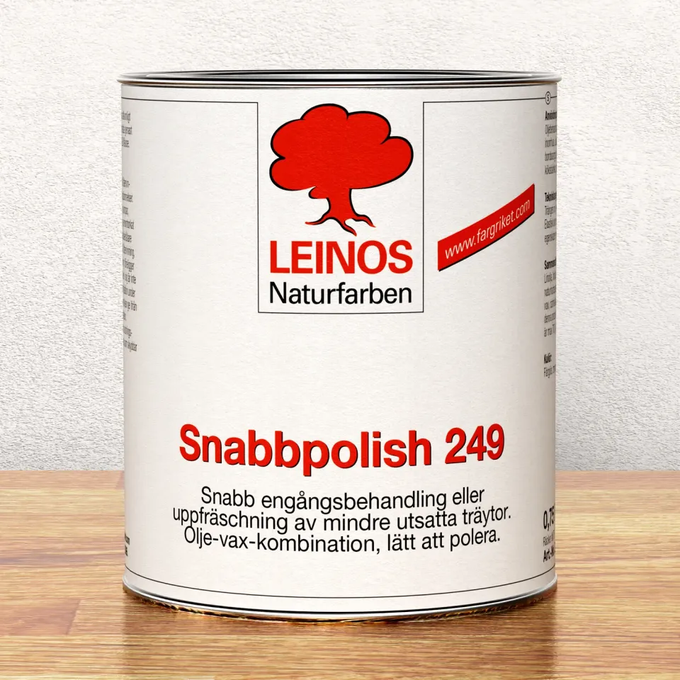 Färgriket Snabbpolish 249 træolie farveløs