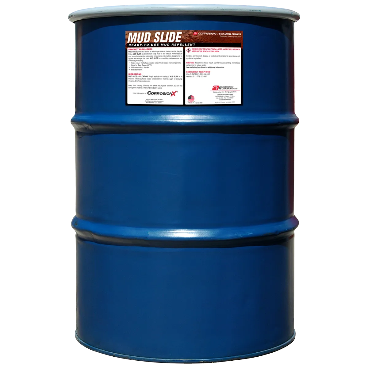 CorrosionX Mud Slide mudafviser spray 16 oz klar til brug