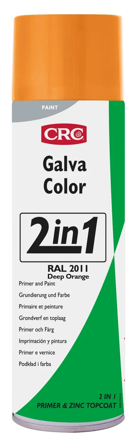 CRC Galvacolor 2011 Deep Orange zinkspray 12x500ml