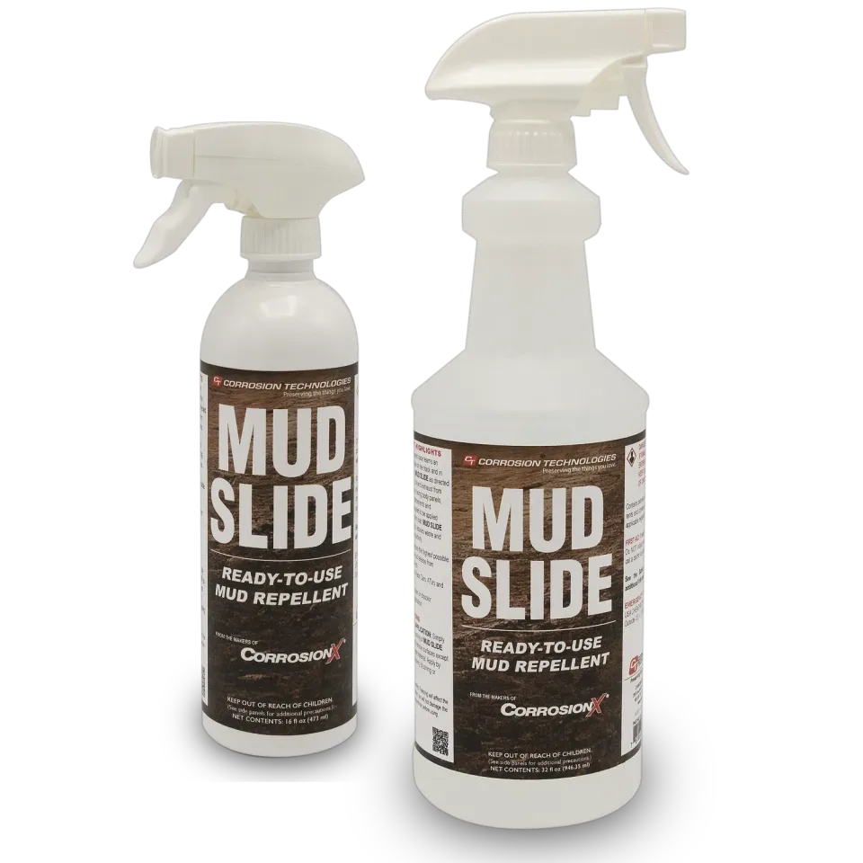 CorrosionX Mud Slide mudafviser spray 16 oz klar til brug
