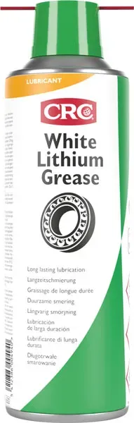 CRC White Lithium smørefedt spray 12x500 ml hvidt