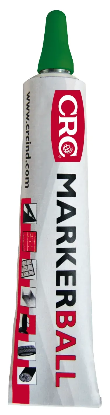 CRC Marker Ball markeringspen grøn 12 x 50 ml dækkende