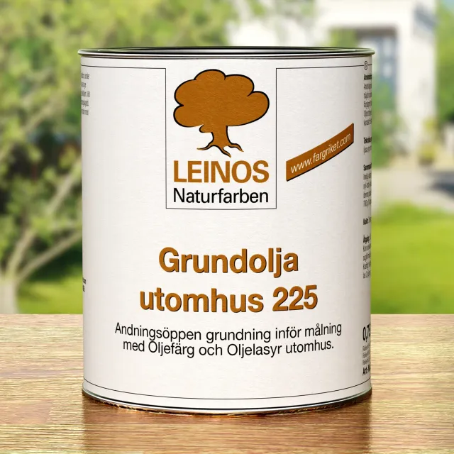 Färgriket Grundolja 225 grundolie træ udendørs