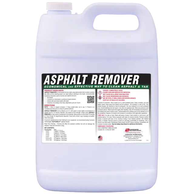CorrosionX Asphalt Remover asfaltrens 1 gallon bio