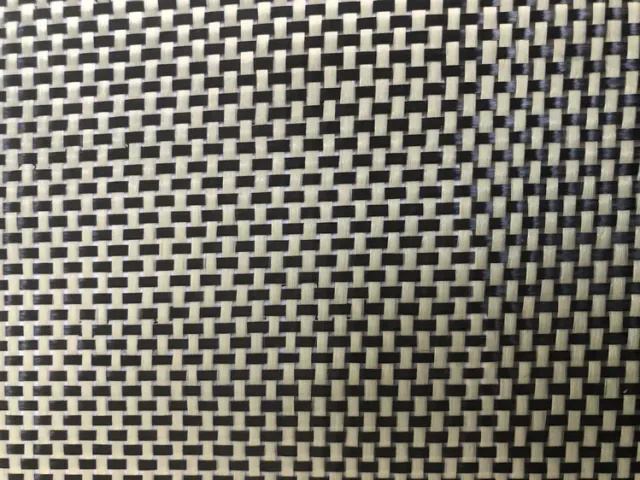 Gordner Kulfiber/Kevlar 160g Plain væv 100 cm slagfast