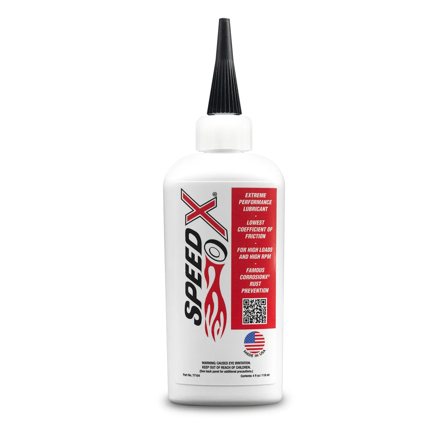 CorrosionX SpeedX smøremiddel 1 fl oz ekstremtryk lav friktion
