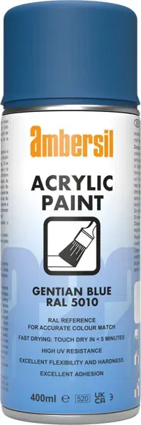 CRC AMB 5010 akryl spraymaling gentian blue 6x400 ml RAL