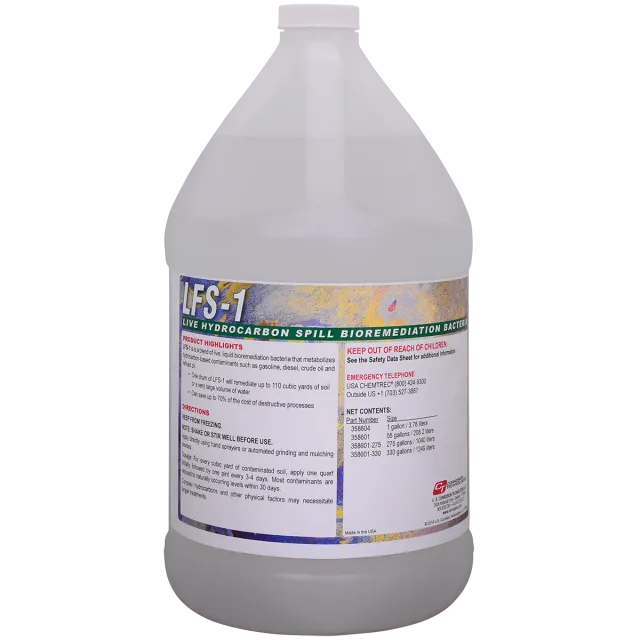 CorrosionX LFS-1 bioremediering 1 gallon oliespildsrens