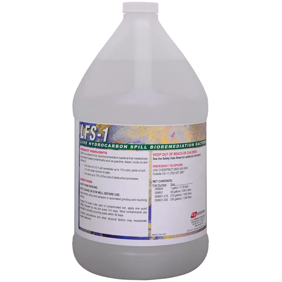 CorrosionX LFS-1 bioremediering 1 gallon oliespildsrens