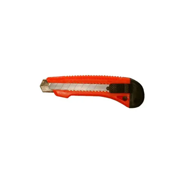 Färgriket brytbladskniv 18 mm hobbykniv plast