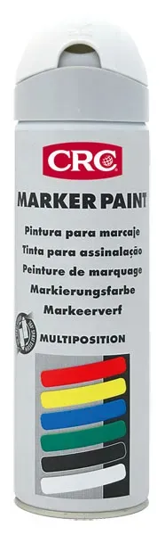 CRC Marker Paint markeringsspray hvid 12x500 ml