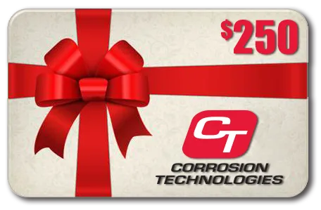 CorrosionX gavekort $25 til rustbeskyttelse digitalt