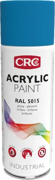 CRC Acrylic Paint 5015 Sky Blue II spraymaling 6x400 ml