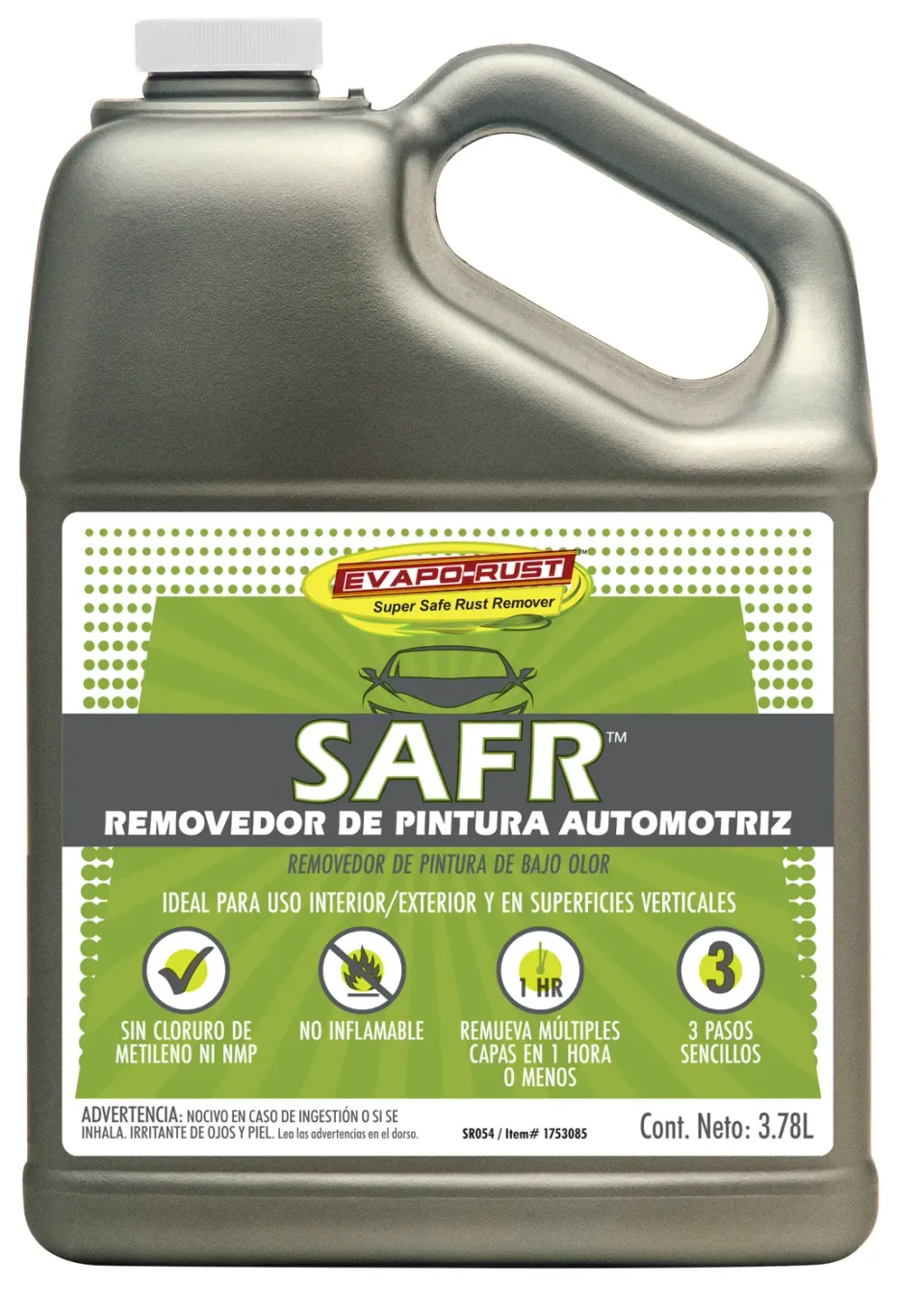 CRC SAFR Automotive Finish Remover lakfjerner 3,78L til metal
