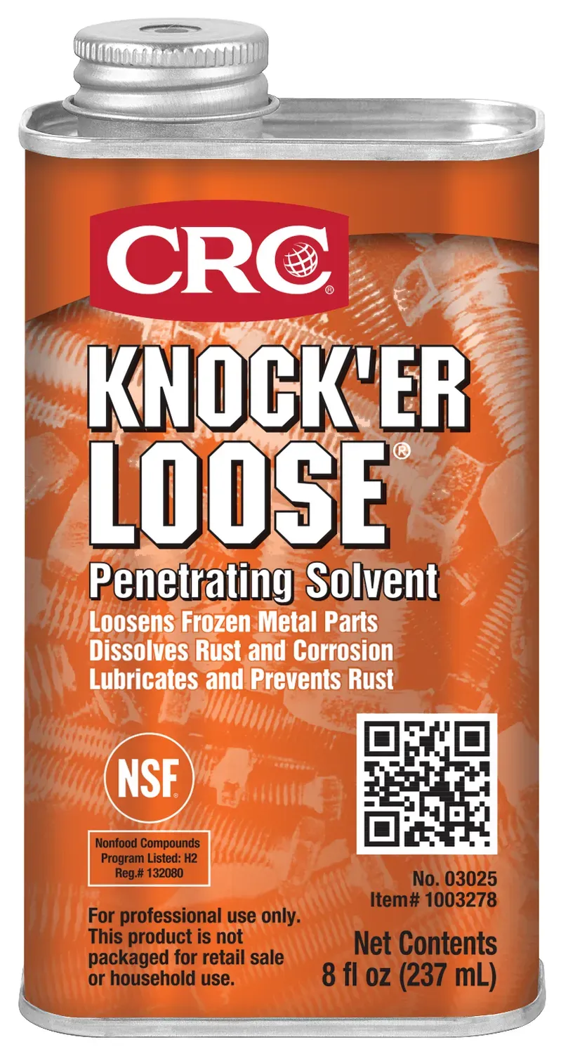 CRC Knock'er Loose rustløsner spray 8 oz krybeolie