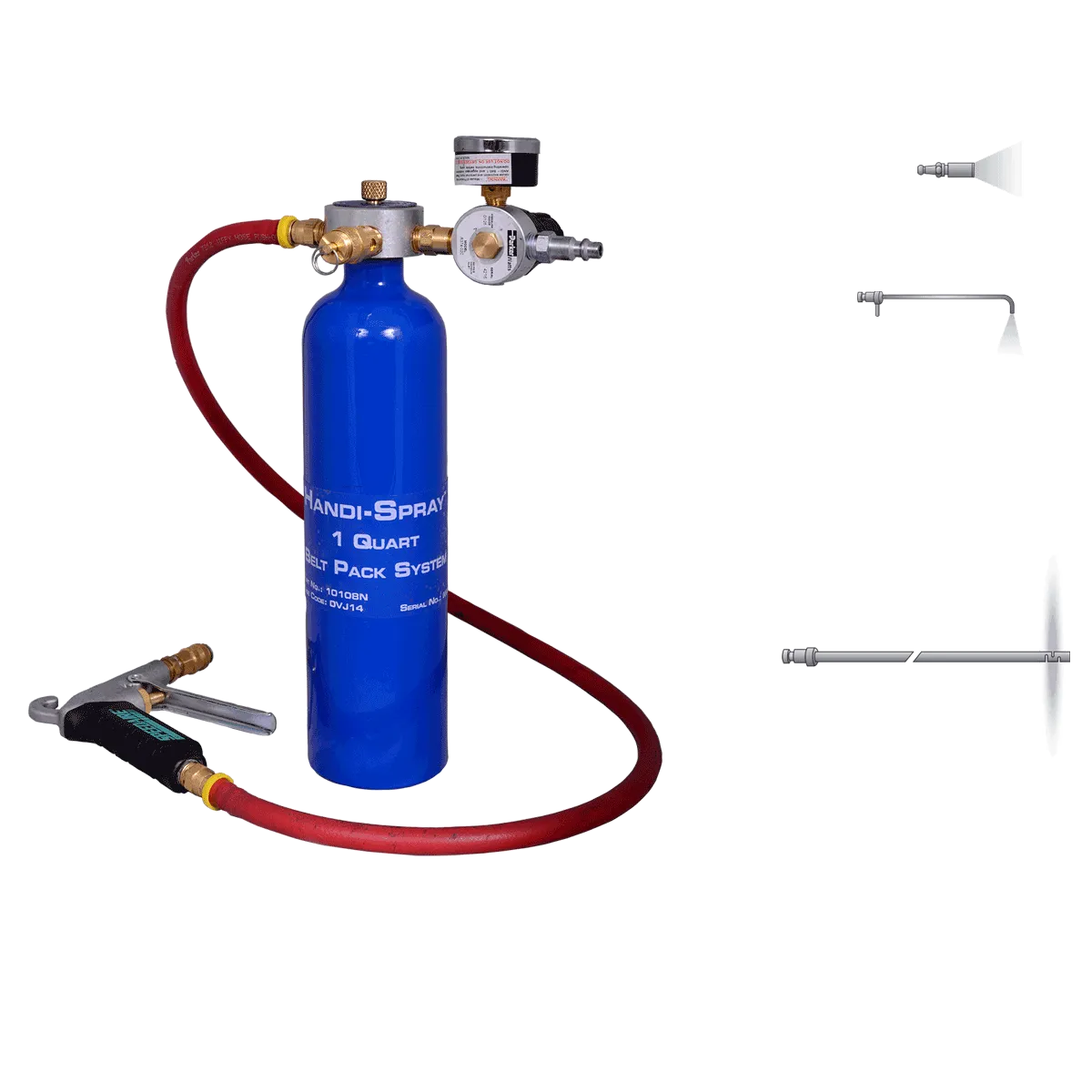 CorrosionX Handi-Spray Belt Pak Basic forstøversæt tåge