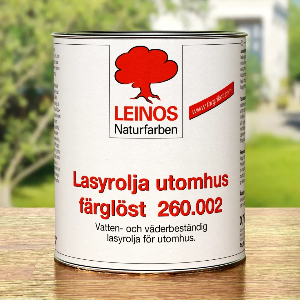 Färgriket 260 lasurolie udendørs til træ