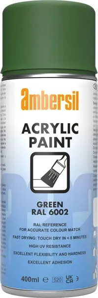 CRC AMB 6002 Leaf Green akrylmaling 6x400ml hurtigtørrende