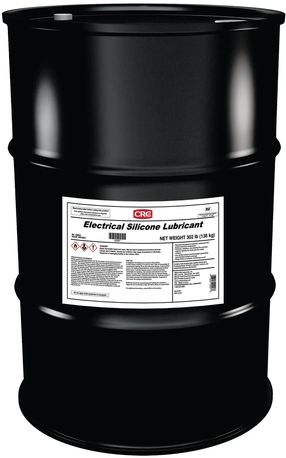 CRC Electrical Silicone smøremiddel 1x55GAL isolerende