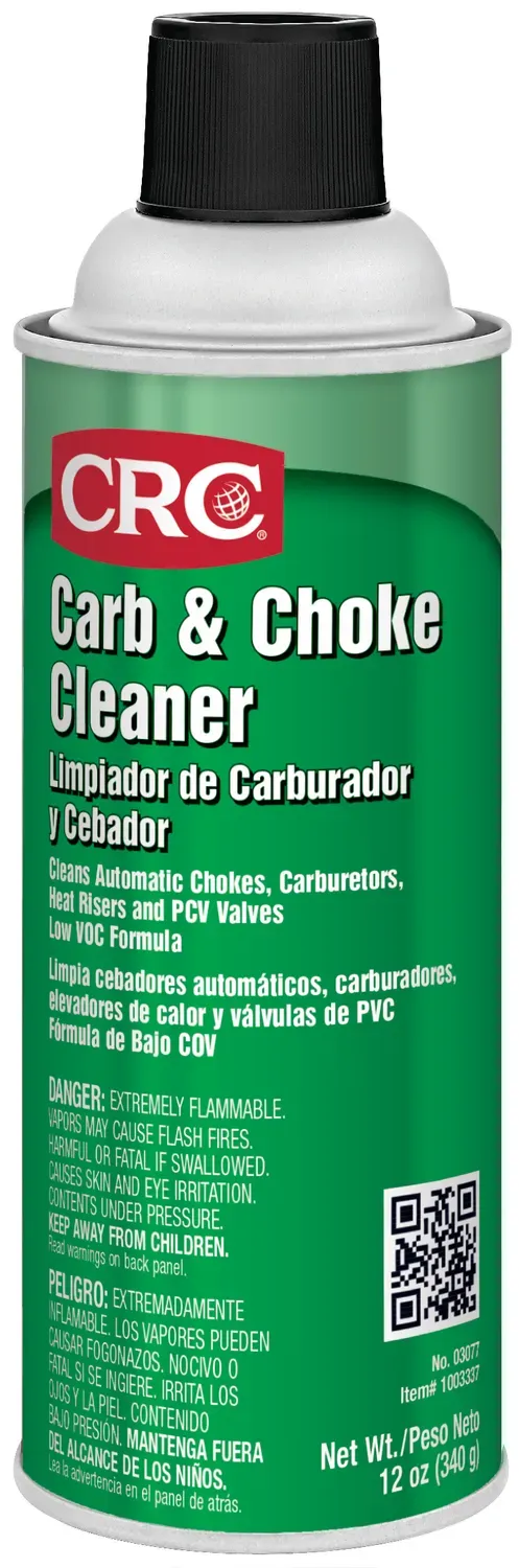 CRC Carb & Choke Cleaner karburatorrens 1x12 oz kraftig